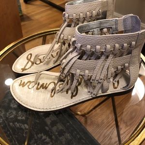 Sam Edelman size 5 Gladiators sandals worn ONCE